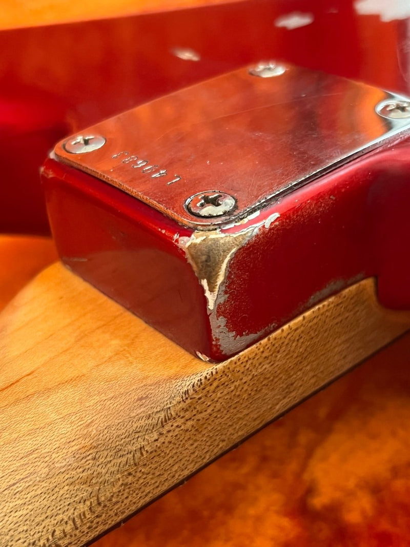 SOLD - Fender Jaguar Candy Apple Red 1964 Pre CBS - Mahar's Vintage Guitars