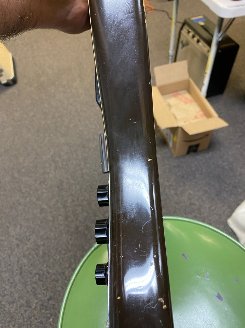 Sold! - Fender Jazz Bass 1961 One Owner with Tags and Receipt - Mahar's Vintage Guitars