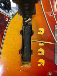 Sold! - Fender Jazz Bass 1961 One Owner with Tags and Receipt - Mahar's Vintage Guitars