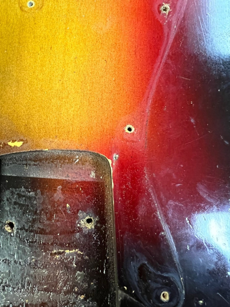 Sold! - Fender Jazz Bass 1961 One Owner with Tags and Receipt - Mahar's Vintage Guitars