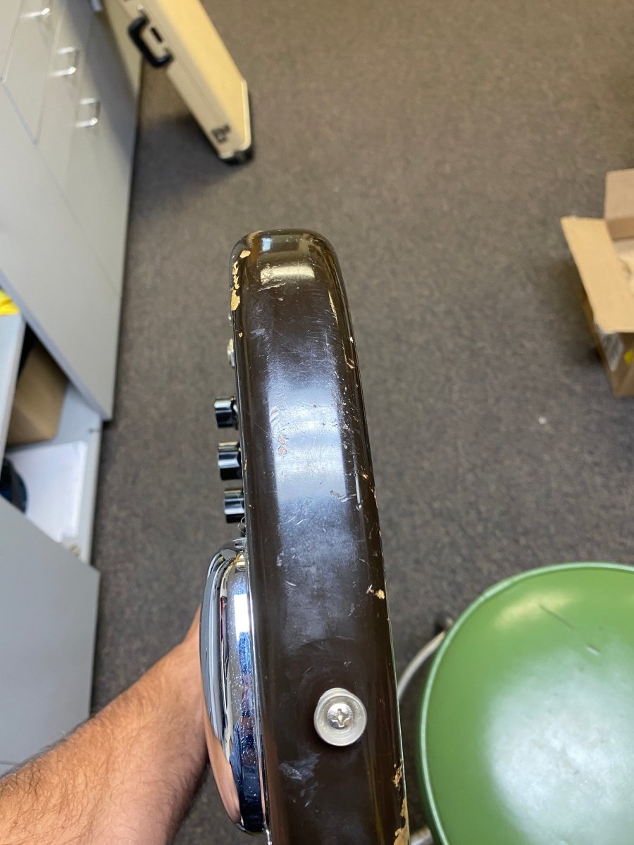 Sold! - Fender Jazz Bass 1961 One Owner with Tags and Receipt - Mahar's Vintage Guitars