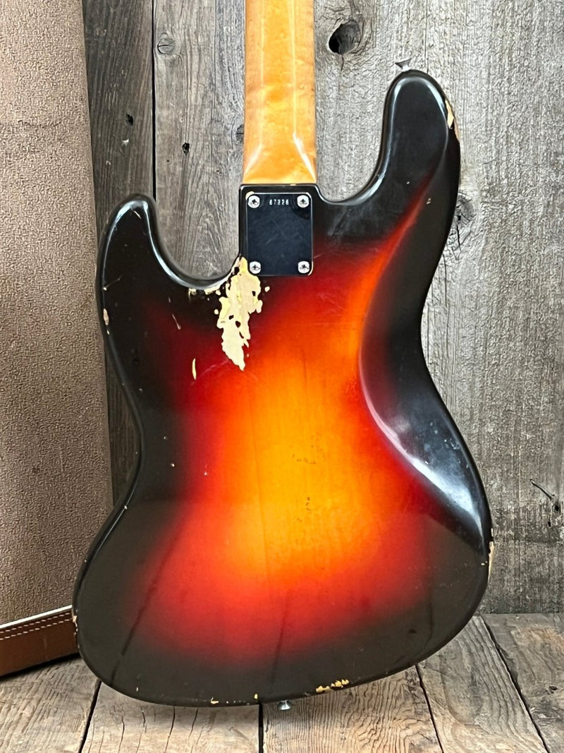 Sold! - Fender Jazz Bass 1961 One Owner with Tags and Receipt - Mahar's Vintage Guitars
