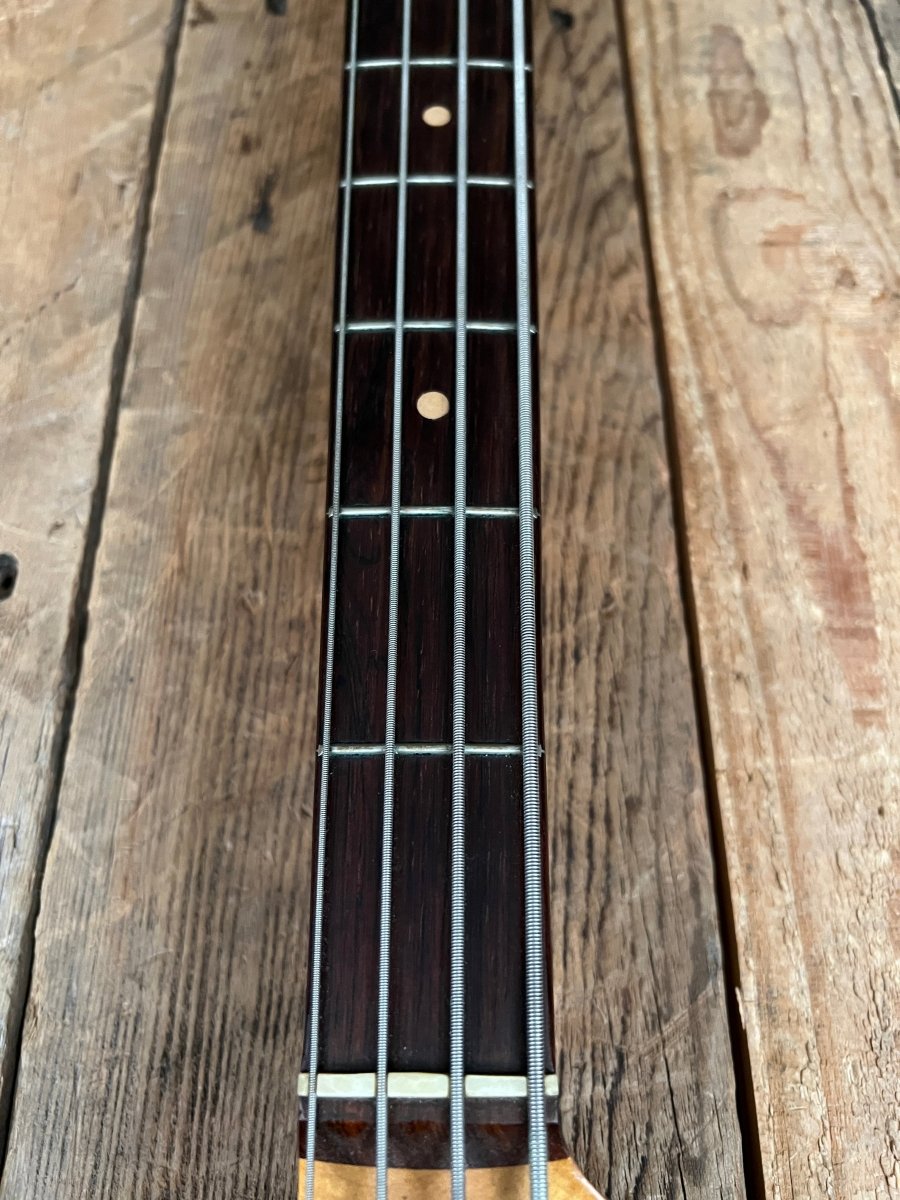 Sold! - Fender Jazz Bass 1961 One Owner with Tags and Receipt - Mahar's Vintage Guitars