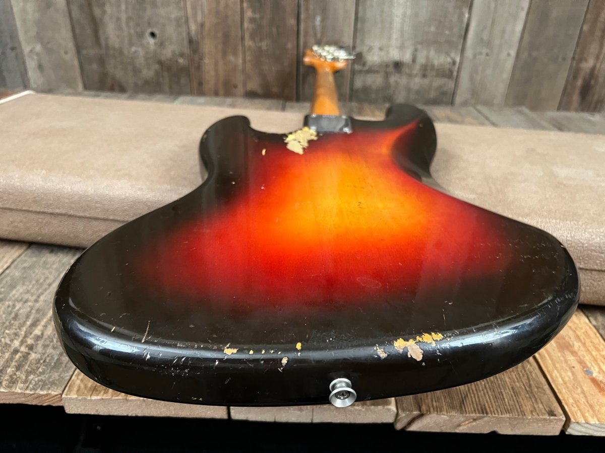 Sold! - Fender Jazz Bass 1961 One Owner with Tags and Receipt - Mahar's Vintage Guitars
