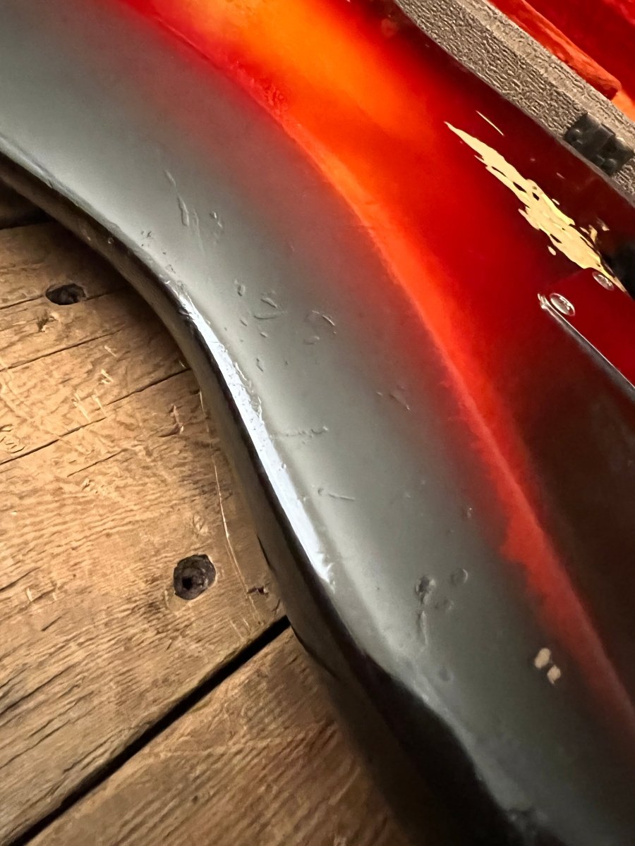 Sold! - Fender Jazz Bass 1961 One Owner with Tags and Receipt - Mahar's Vintage Guitars