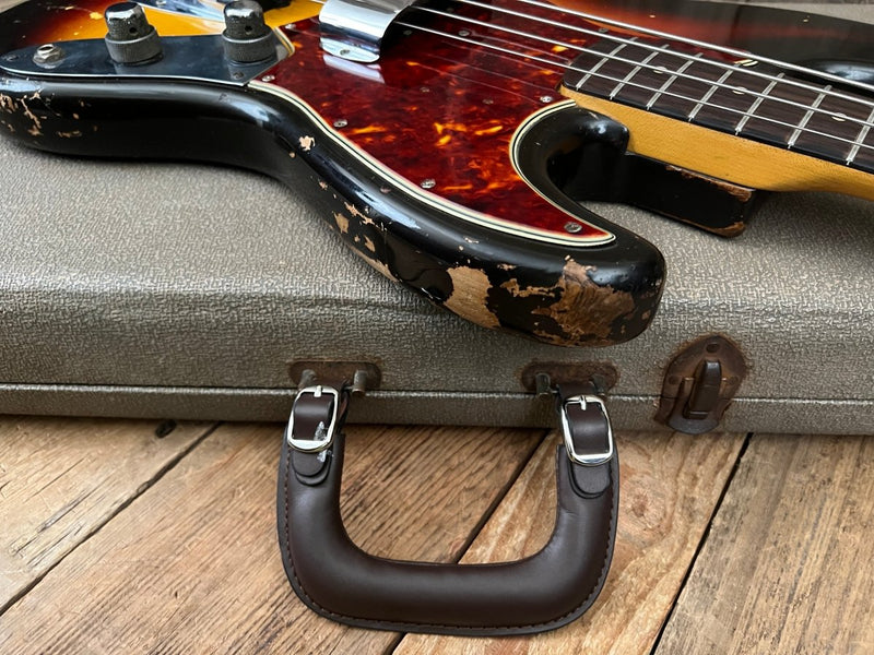 SOLD - Fender Jazz Bass 1961 Stack Knob! Pre CBS - Mahar's Vintage Guitars