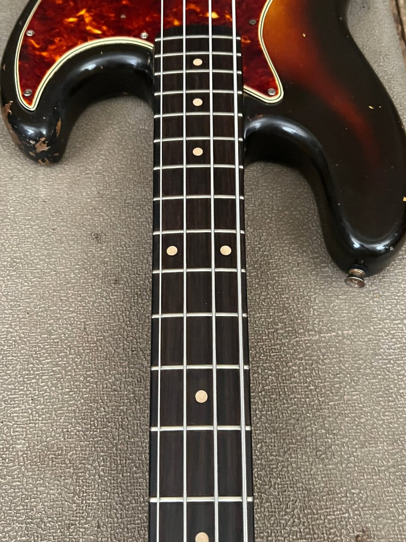SOLD - Fender Jazz Bass 1961 Stack Knob! Pre CBS - Mahar's Vintage Guitars