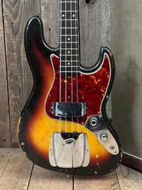 SOLD - Fender Jazz Bass 1961 Stack Knob! Pre CBS - Mahar's Vintage Guitars