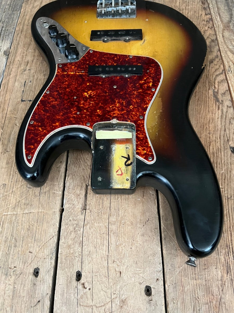 SOLD - Fender Jazz Bass 1966 - Mahar's Vintage Guitars