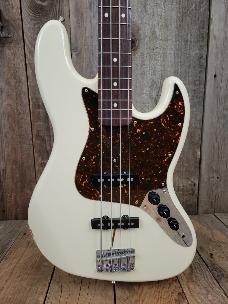 SOLD - Fender Jazz Bass JB - 62 Jazz Bass Reissue Made in Japan 1994 or 1995 - Mahar's Vintage Guitars