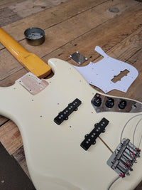 SOLD - Fender Jazz Bass JB - 62 Jazz Bass Reissue Made in Japan 1994 or 1995 - Mahar's Vintage Guitars