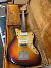SOLD - Fender Jazzmaster 1958 First Year Slab Board Gold Guard - Mahar's Vintage Guitars