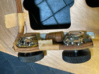 SOLD - Fender Jazzmaster 1958 First Year Slab Board Gold Guard - Mahar's Vintage Guitars