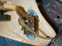 SOLD - Fender Jazzmaster 1958 First Year Slab Board Gold Guard - Mahar's Vintage Guitars