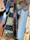 SOLD - Fender Jazzmaster 1958 First Year Slab Board Gold Guard - Mahar's Vintage Guitars
