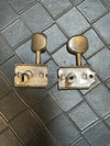 SOLD - Fender Jazzmaster 1958 First Year Slab Board Gold Guard - Mahar's Vintage Guitars