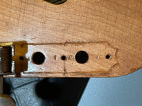 SOLD - Fender Jazzmaster 1958 First Year Slab Board Gold Guard - Mahar's Vintage Guitars