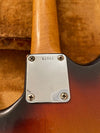 SOLD - Fender Jazzmaster 1958 First Year Slab Board Gold Guard - Mahar's Vintage Guitars