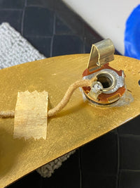 SOLD - Fender Jazzmaster 1959 Gold Pickguard - Mahar's Vintage Guitars