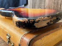 SOLD - Fender Jazzmaster 1959 Gold Pickguard - Mahar's Vintage Guitars