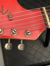 SOLD - Fender Jazzmaster 1964 Fiesta Red Matching Headstock Pre CBS - Mahar's Vintage Guitars
