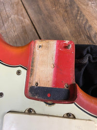 SOLD - Fender Jazzmaster 1964 Fiesta Red Matching Headstock Pre CBS - Mahar's Vintage Guitars