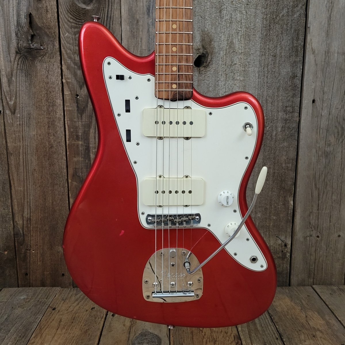 SOLD - Fender Jazzmaster - 1965 Candy Apple Red Pre CBS - Mahar's Vintage Guitars