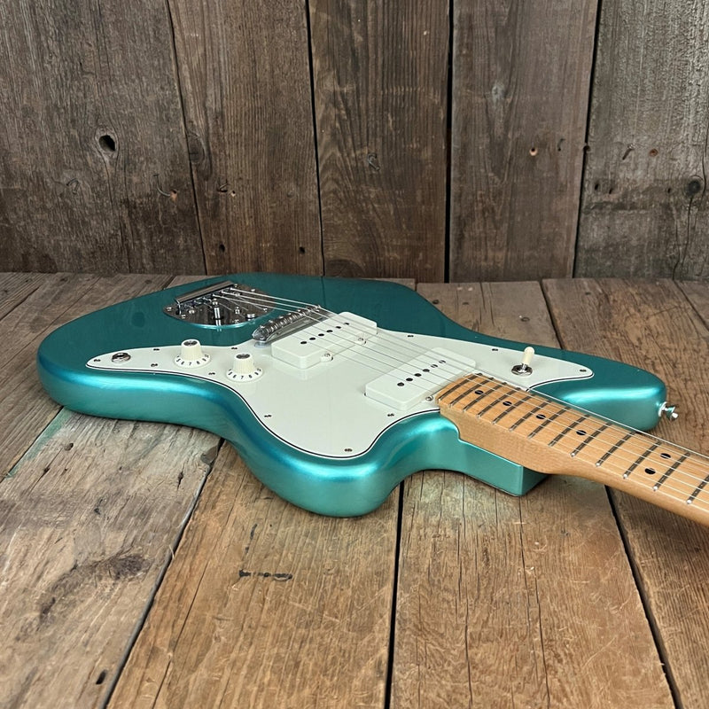 SOLD - Fender Jazzmaster American Professional 2017 Mystic Seafoam - Mahar's Vintage Guitars