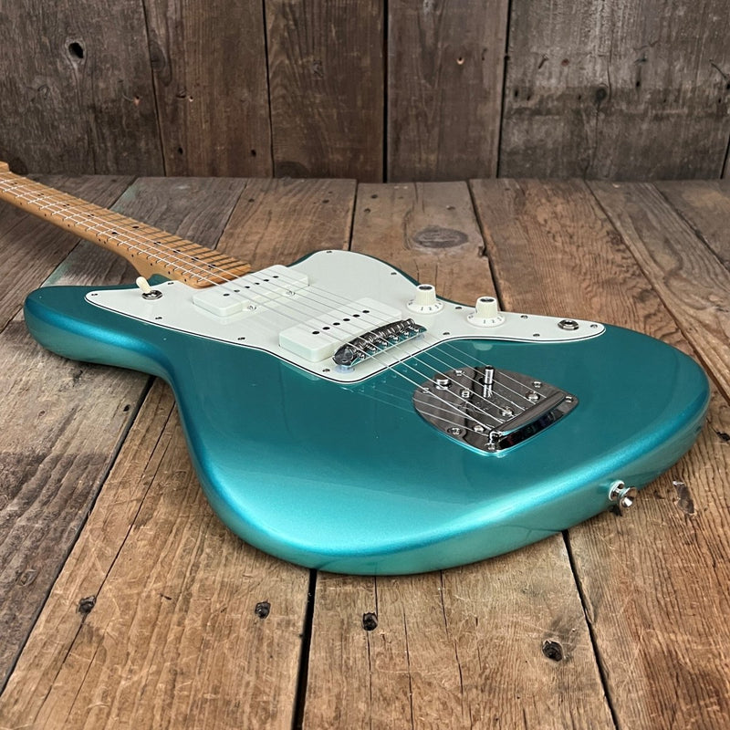 SOLD - Fender Jazzmaster American Professional 2017 Mystic Seafoam - Mahar's Vintage Guitars