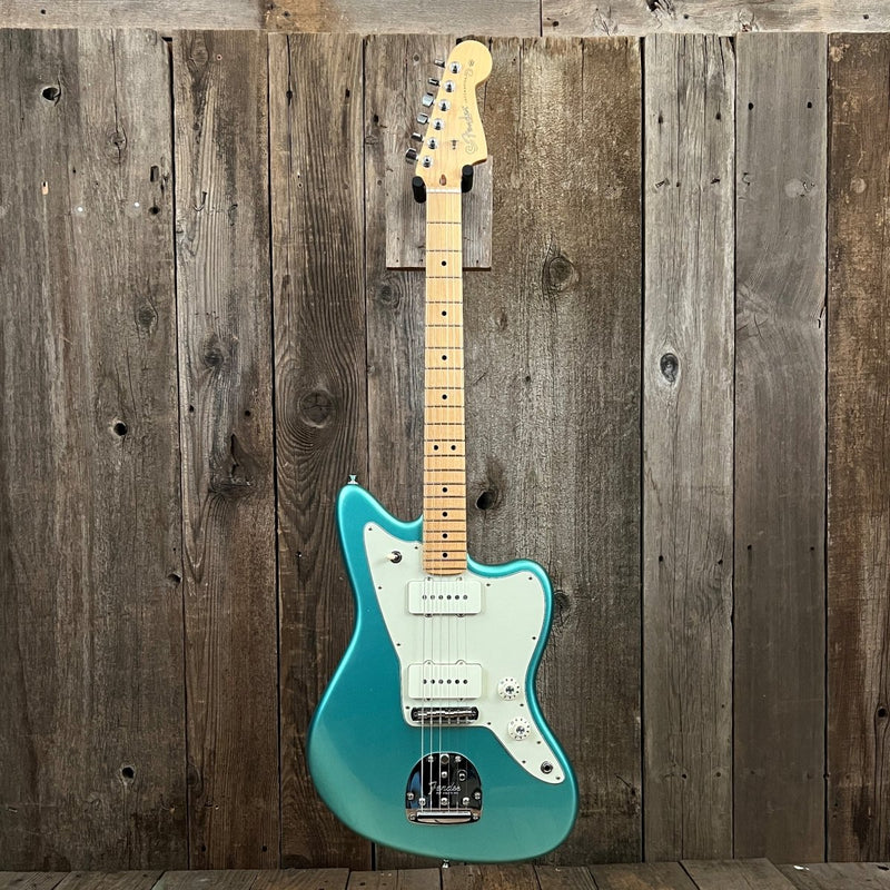 SOLD - Fender Jazzmaster American Professional 2017 Mystic Seafoam - Mahar's Vintage Guitars