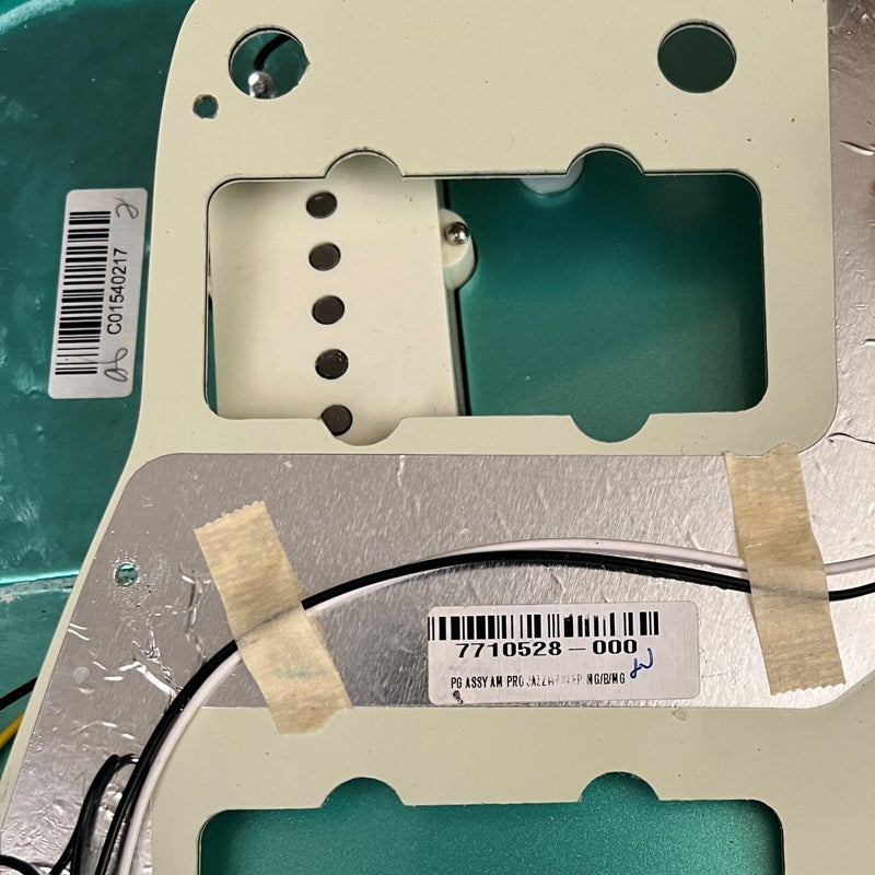 SOLD - Fender Jazzmaster American Professional 2017 Mystic Seafoam - Mahar's Vintage Guitars