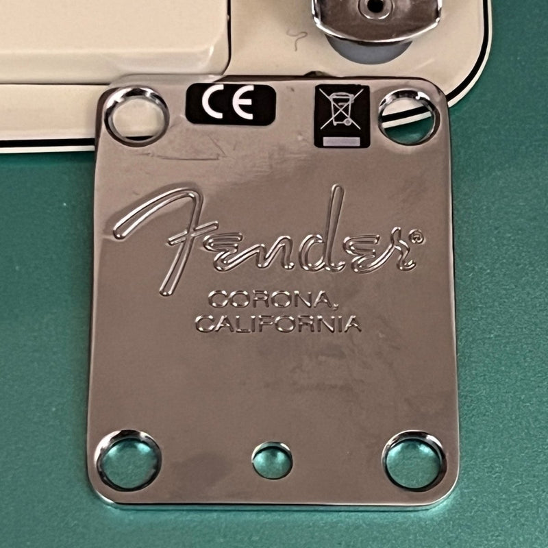 SOLD - Fender Jazzmaster American Professional 2017 Mystic Seafoam - Mahar's Vintage Guitars