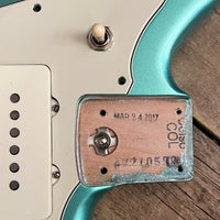 SOLD - Fender Jazzmaster American Professional 2017 Mystic Seafoam - Mahar's Vintage Guitars