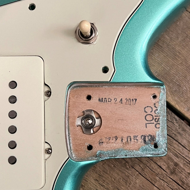 SOLD - Fender Jazzmaster American Professional 2017 Mystic Seafoam - Mahar's Vintage Guitars
