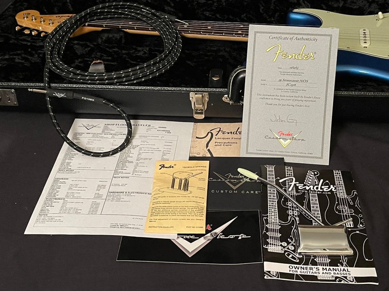 SOLD - Fender John Cruz Wildwood 10 Masterbuilt '59 NOS Stratocaster 2013 - Mahar's Vintage Guitars