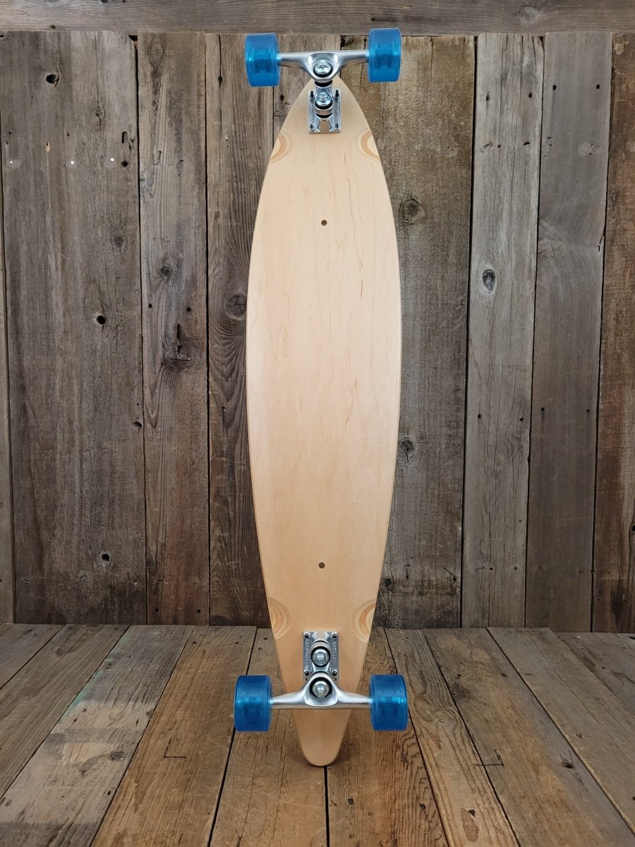 SOLD - Fender Logo Longboard Skateboard Limited Edition with Trucks and Wheels - Mahar's Vintage Guitars