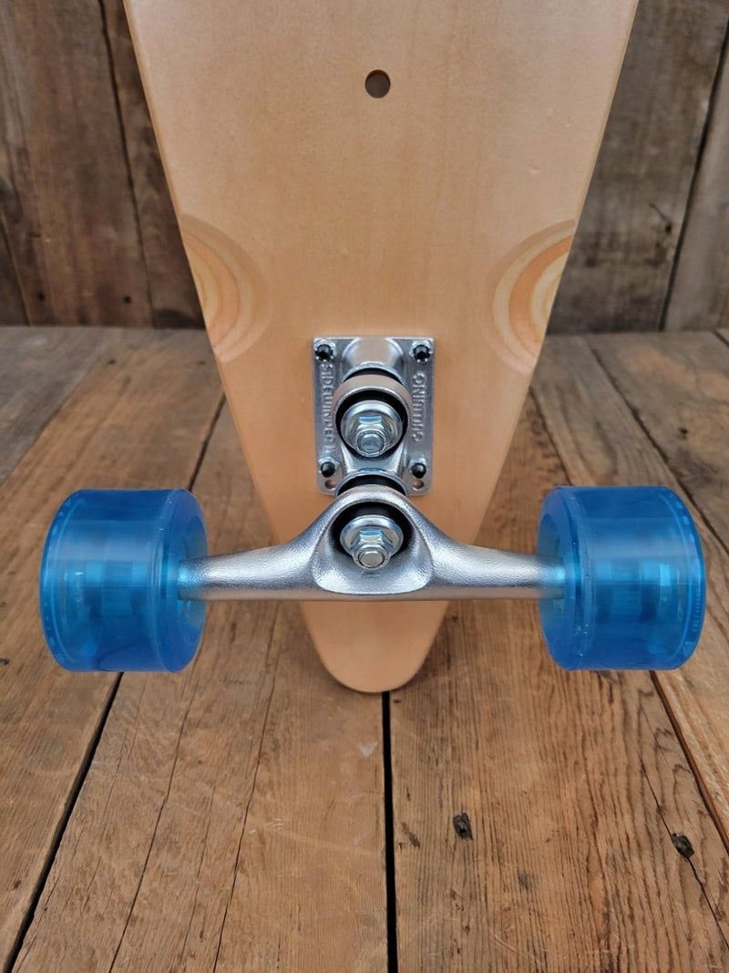 SOLD - Fender Logo Longboard Skateboard Limited Edition with Trucks and Wheels - Mahar's Vintage Guitars