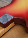 SOLD - Fender Musicmaster 1962 Maroon Burst Slab Board Pre CBS - Mahar's Vintage Guitars
