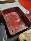 SOLD - Fender Musicmaster 1962 Maroon Burst Slab Board Pre CBS - Mahar's Vintage Guitars