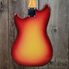SOLD - Fender Musicmaster 1962 Maroon Burst Slab Board Pre CBS - Mahar's Vintage Guitars