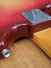 SOLD - Fender Musicmaster 1962 Maroon Burst Slab Board Pre CBS - Mahar's Vintage Guitars
