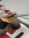 SOLD - Fender Musicmaster 1962 Maroon Burst Slab Board Pre CBS - Mahar's Vintage Guitars