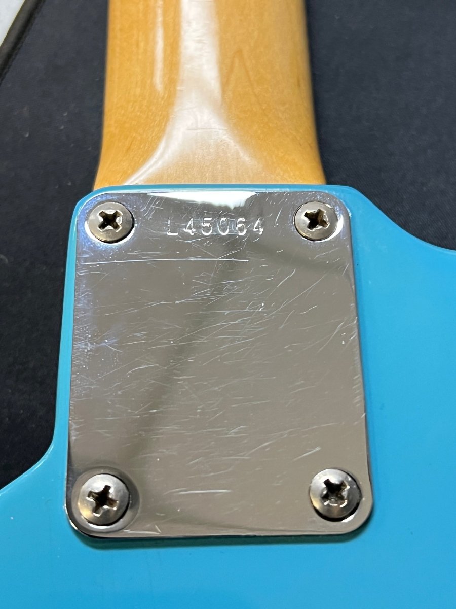 SOLD - Fender Mustang 1964 (pre CBS) Daphne Blue Clay Dots