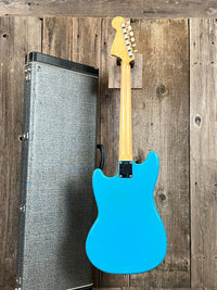 SOLD - Fender Mustang 1964 (pre CBS) Daphne Blue Clay Dots - Mahar's Vintage Guitars