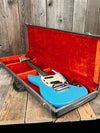 SOLD - Fender Mustang 1964 (pre CBS) Daphne Blue Clay Dots - Mahar's Vintage Guitars