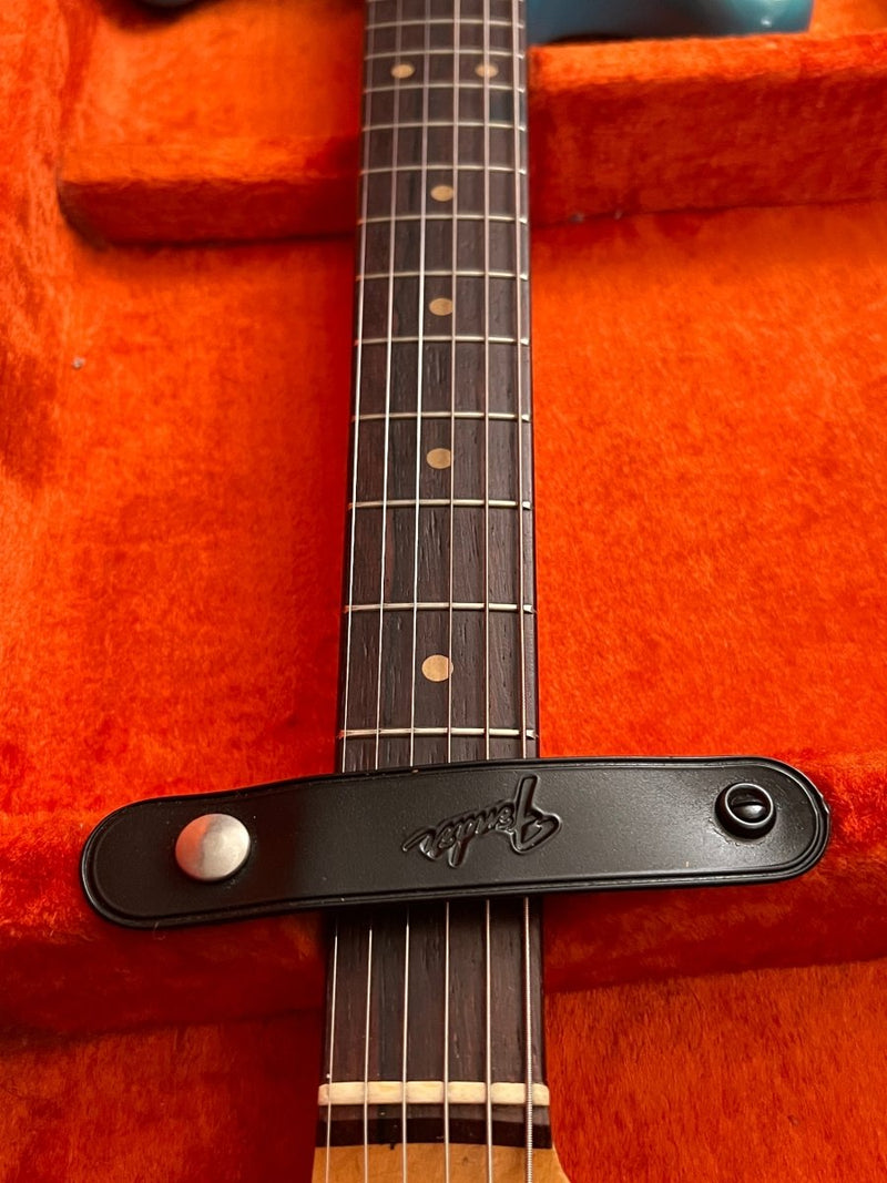 SOLD - Fender Mustang 1964 (pre CBS) Daphne Blue Clay Dots - Mahar's Vintage Guitars