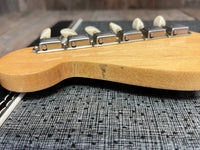 SOLD - Fender Mustang 1964 (pre CBS) Daphne Blue Clay Dots - Mahar's Vintage Guitars