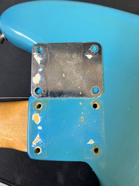 SOLD - Fender Mustang 1964 (pre CBS) Daphne Blue Clay Dots - Mahar's Vintage Guitars