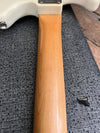 SOLD - Fender Mustang 1965 Olympic White with slab fretboard - Mahar's Vintage Guitars