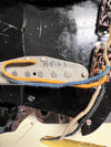 SOLD - Fender Mustang 1965 Olympic White with slab fretboard - Mahar's Vintage Guitars